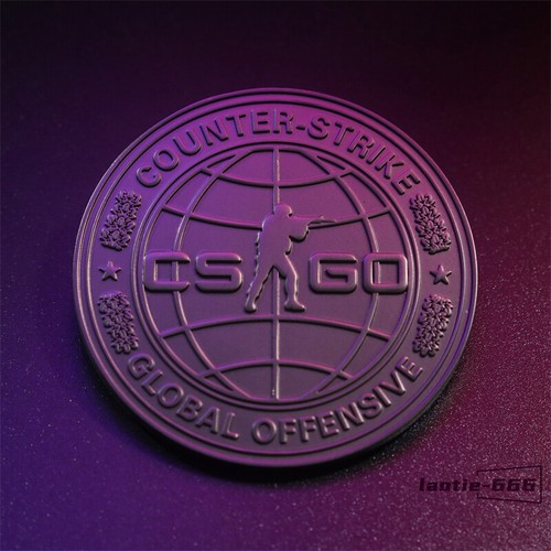 CSGO 10 Años Insignia Metal CSGO Juego Alrededor Moneda Recuerdo En Stock Colección EE. UU. - Imagen 3 de 5