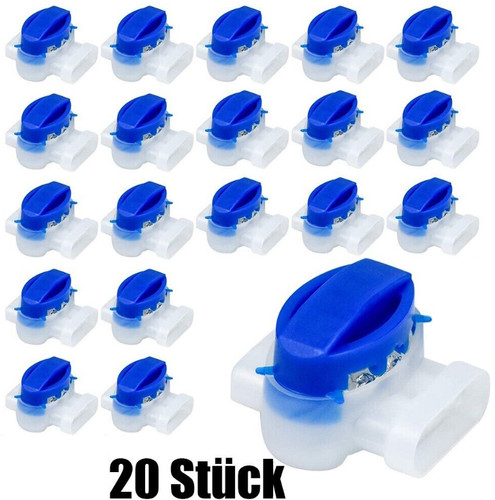 20x Kabel-Verbinder Mähroboter Reparatur Schnellverbinder Wasserdicht DHL - Bild 1 von 22