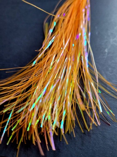 FLASHABOU ICE WING - Fliegenbindematerial - 9 FARBEN - UV Lametta - 0,5 mm x 9 Zoll - Bild 25 von 38