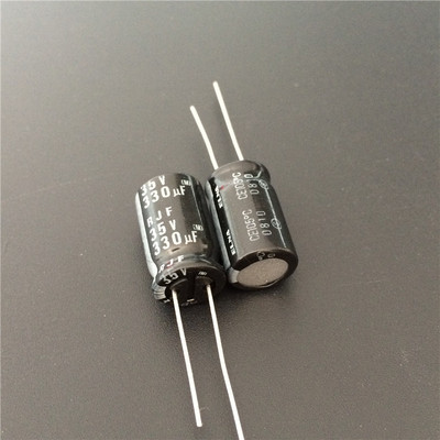 50pcs 330uF 35V ELNA RJF RJ3 10x16mm 35V330uF Low Impedance Audio Capacitor