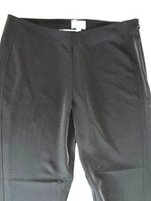 SIMPLY VERA WANG Womens Sz 12 BLACK Tapered Dress Pants 34" Waist Career Office