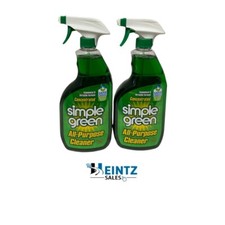 Simple Green 32oz Spray Bottle Concentrated Industrial Cleaner Degreaser - 2PK