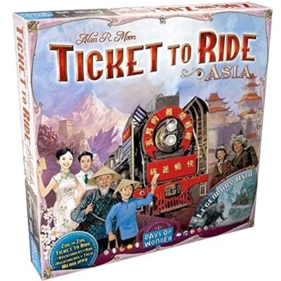 Les Aventuriers du Rail - Extension Asie FR Days of Wonder - Photo 1/3
