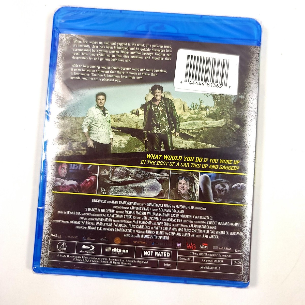 その他 2 Graves in the Desert [Blu-ray] 2 Graves in the Desert New Blu-ray 2020 Michael Madsen