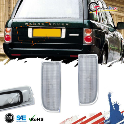 2 Reverse Backup Lights Lamps for Land Rover Range Rover L322 Clear Left & Right