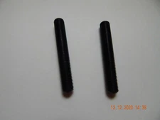 SOCKET SET SCREWS   7/16-20 x 3"  CUP POINT BLACK ALLOY 2 PCS. NEW