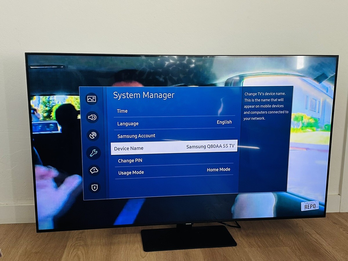 Gaming Samsung Tv Best Settings For Ps4 Samsung QN55Q80AA 55