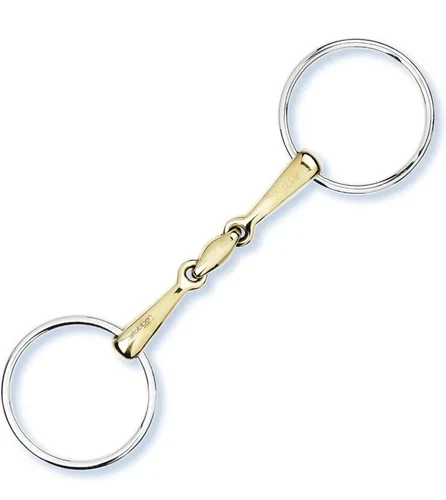 Stubben STEELtec Loose Ring Snaffle Sweet Copper Filet 2 Anneaux 16mm 12.5cm/5”