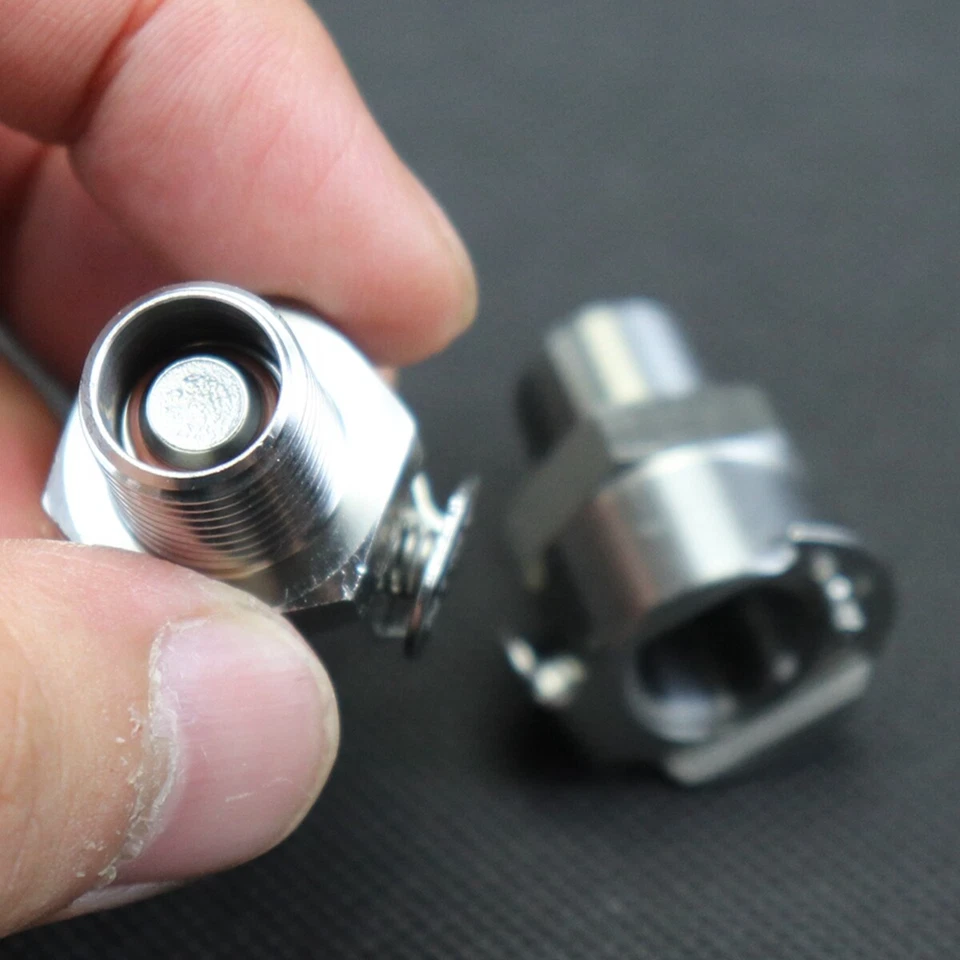 2pcs For Ducati Gas Fuel Fitting Female Metal Quick Release Disconnect Coupling - Image 3 of 4