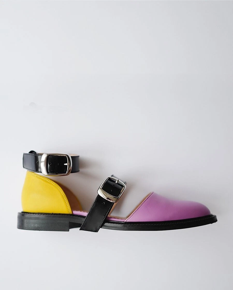 Closed toe candy best sale sandals