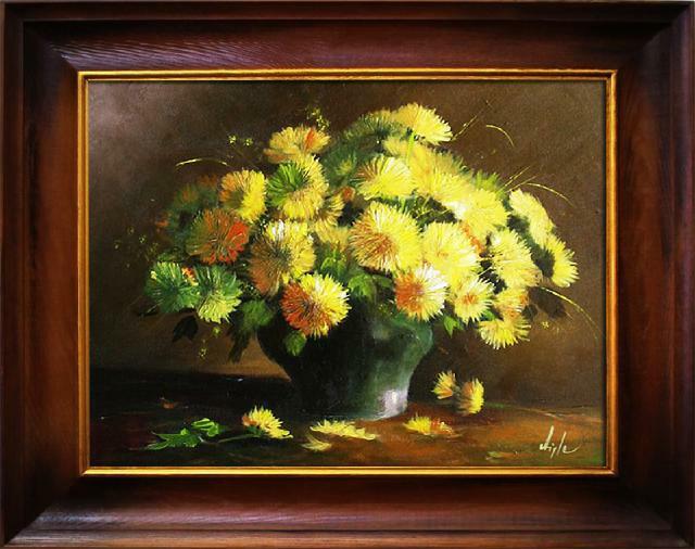 Oil paintings flowers plants picture pictures oil pictures oil pictures with frame G16026- Oil paintings flowers plants picture pictures oil pictures oil pictures with frame G16026-