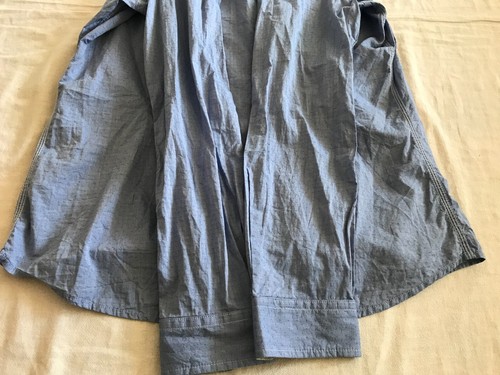 DIESEL INDUSTRY JEANS MEN'S DRESS SHIRT BLUE L/S SZ STRAIGHT XXL EU SLIM - Picture 9 of 9