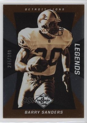2013 Panini Limited Legends 274/349 Barry Sanders #103 HOF o7m