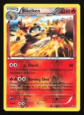Blaziken 14/111 XY - Furious Fists Rare Reverse Holo Pokemon Card on eBay