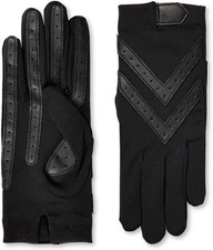 Womens Water Repellent Touchscreen Spandex Shortie Gloves