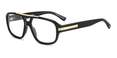 Dsquared2 D2 0199 Black 56/16/145 MAN Eyewear Frame