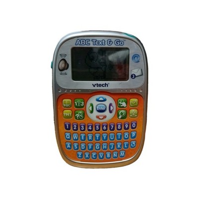 VTech ABC Text & Go Learning Toy Travel Handheld Kids Educational Game Works!