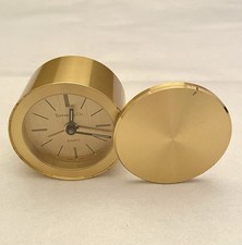 Tiffany & Co Quartz Desk 2.25” Clock Fully Working MCM