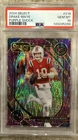 2024 Panini Select Drake Maye Club RC Purple Prizm Shock #/360 Patriots PSA 10