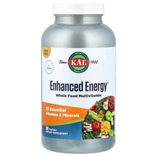 Enhanced Energy®, Whole Food Multivitamin, Iron Free, 180 VegTabs