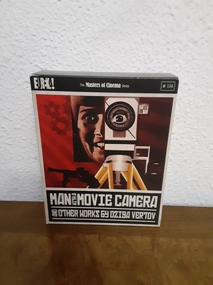 Man With A Movie Camera (Eureka Blu Ray LE) Region B Masters of Cinema OOP