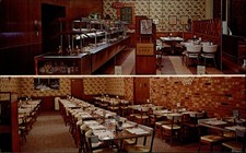 Petersens Buffet Restaurante Cheyenne WY Interior Postal De Colección