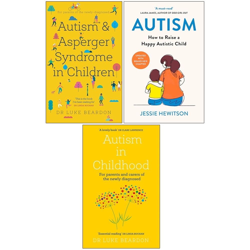 Autism in Childhood,Autism and Asperger Syndrome,Autism How to raise 3 Books Set