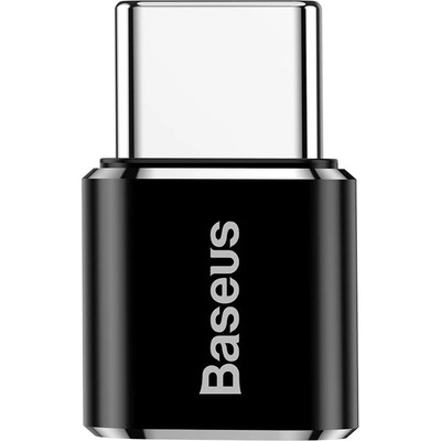Adapter von Micro-USB (weiblich) auf USB-C (männlich) Baseus USB-Adapter Schwarz