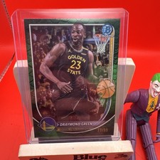 25-26 Bowman Basketball Draymond Green / 99 Chrome Green Reptilian Warriors SP