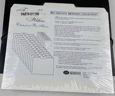 New Creative Memories File Mate Folders Tabs Storage Scrapbooking A35