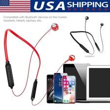 Waterproof Bluetooth 5.0 Stereo Sport Wireless Headphones in Ear Headset USA