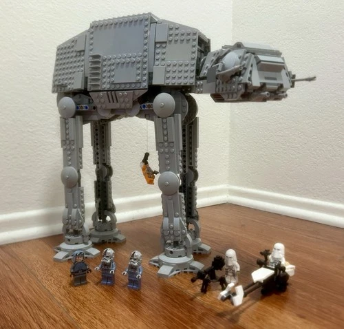 LEGO Star Wars AT-AT 75288 Complete Set w/Minifigures & Vehicles