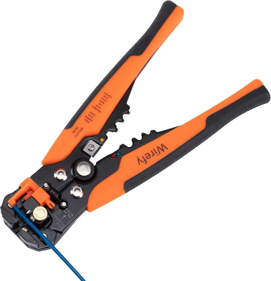 Automatic Wire Stripper Tool for 24-10 AWG - Self-Adjusting, Ergonomic Design - Image 3 of 4