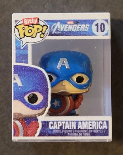 FUNKO MARVEL BITTY POP  "CAPTAIN AMERICA" #10