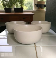 Project 62 Coupe Soup Cereal Bowls Stoneware Tilley Cream 5.5" Set Of 3