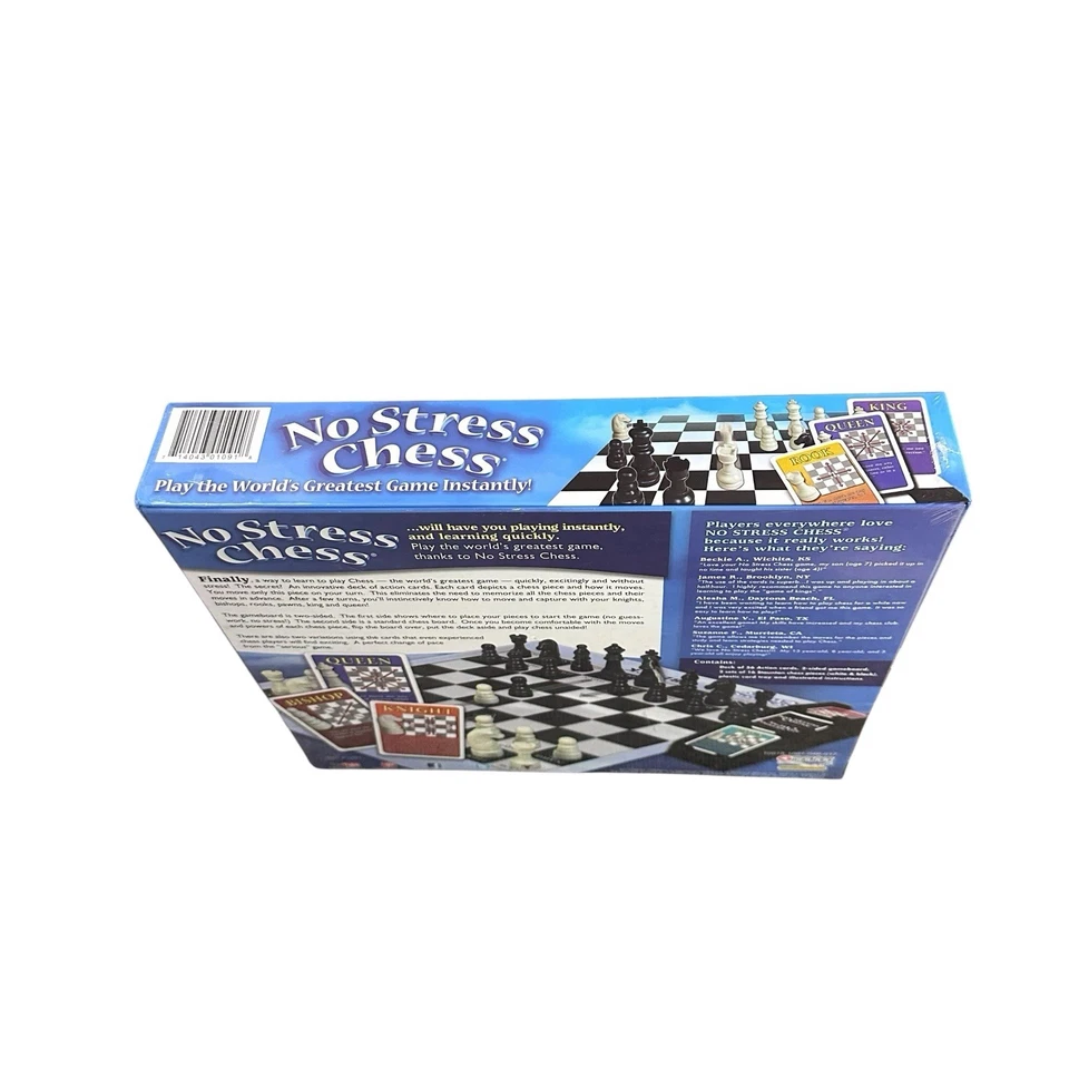 No Stress Chess Board Game - Learn Chess Easy for Kids & Adults Brand New Sealed - Image 3 of 4