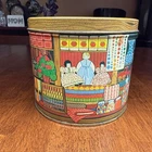 General Store Country Tin Canister Signed Odom Hallmark Country Farmhouse  Vtg