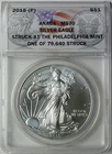 2015 (P) Silver Eagle ANACS MS70