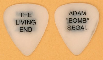 Living End Adam ''Bomb'' Segal Vintage Tour Guitar Pick