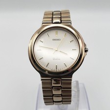 SEIKO Dolce Men's Watch Quartz Gold Color Analog From Japan
