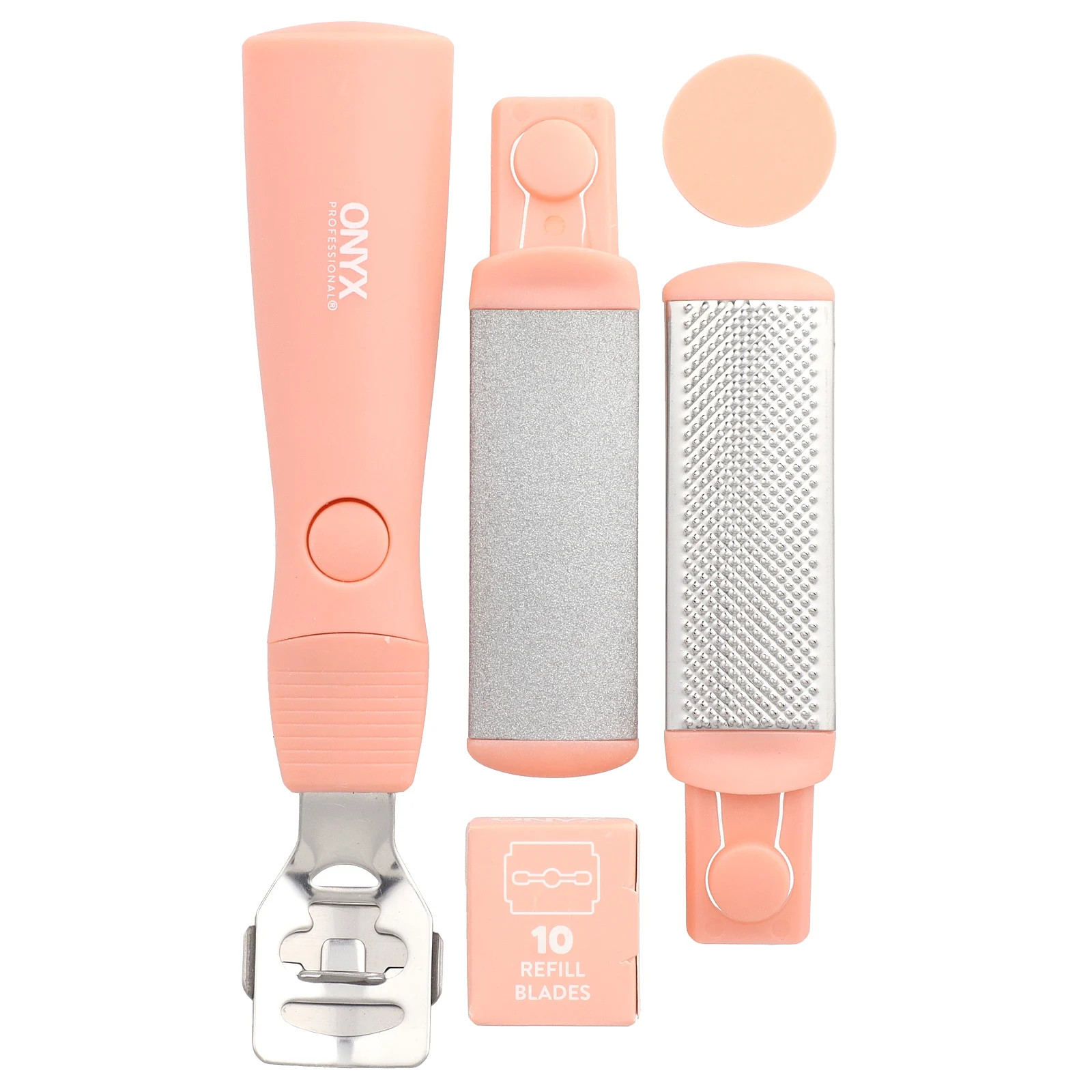 Чудо в 3 шага, полное устранение мозолей 3 в 1, набор из 4 предметов