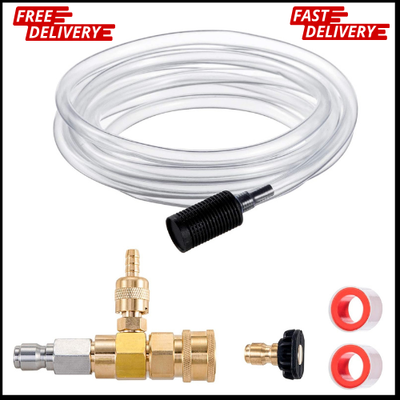 #ad Downstream Injector for Pressure Washer Power Washer Chemical Injector Kit Soap $25.44