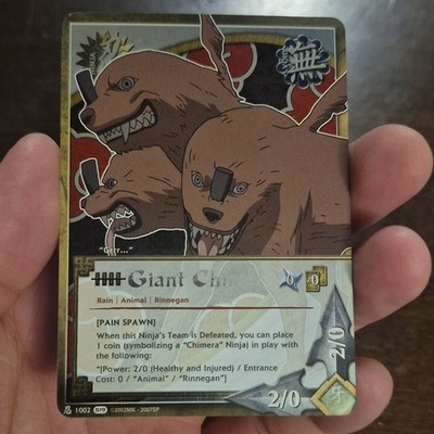 Bandai Naruto CCG ''Giant Chimera PROMO HOLO rare Foil BANDAI N-1002 2002MK