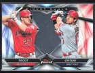 MIKE TROUT SHOHEI OHTANI 2020 Topps Finest #FD‑1 Dual Angels EX Card