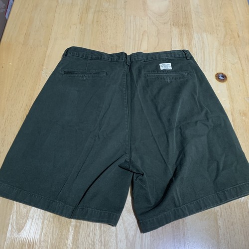 G. H. Bass And Co. Forest Green Men’s 100% Cotton Shorts Size 36 - Picture 2 of 8
