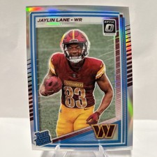 2025 Panini optic  - Rated Rookie Jaylin Lane #249  Optic Holo Prizm (RC)