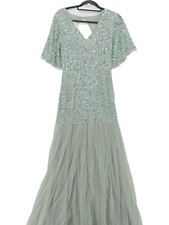 Coast Maxikleid UK10 in Grün