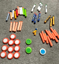 Nerf Dart gun Replacement Toy Bullets bullets discs Lot Of 40