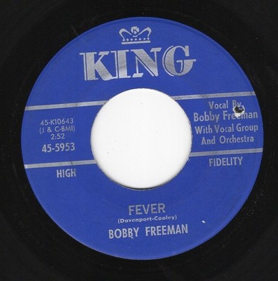 Bobby FREEMAN * Fever * 1964 NORTHERN SOUL NEW BREED R&B 45 * Listen!