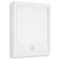 Led AußEnwandleuchte Lampe Weiß 25Cm IP44 15W Neutralweiß 4000K Backlight Sensor